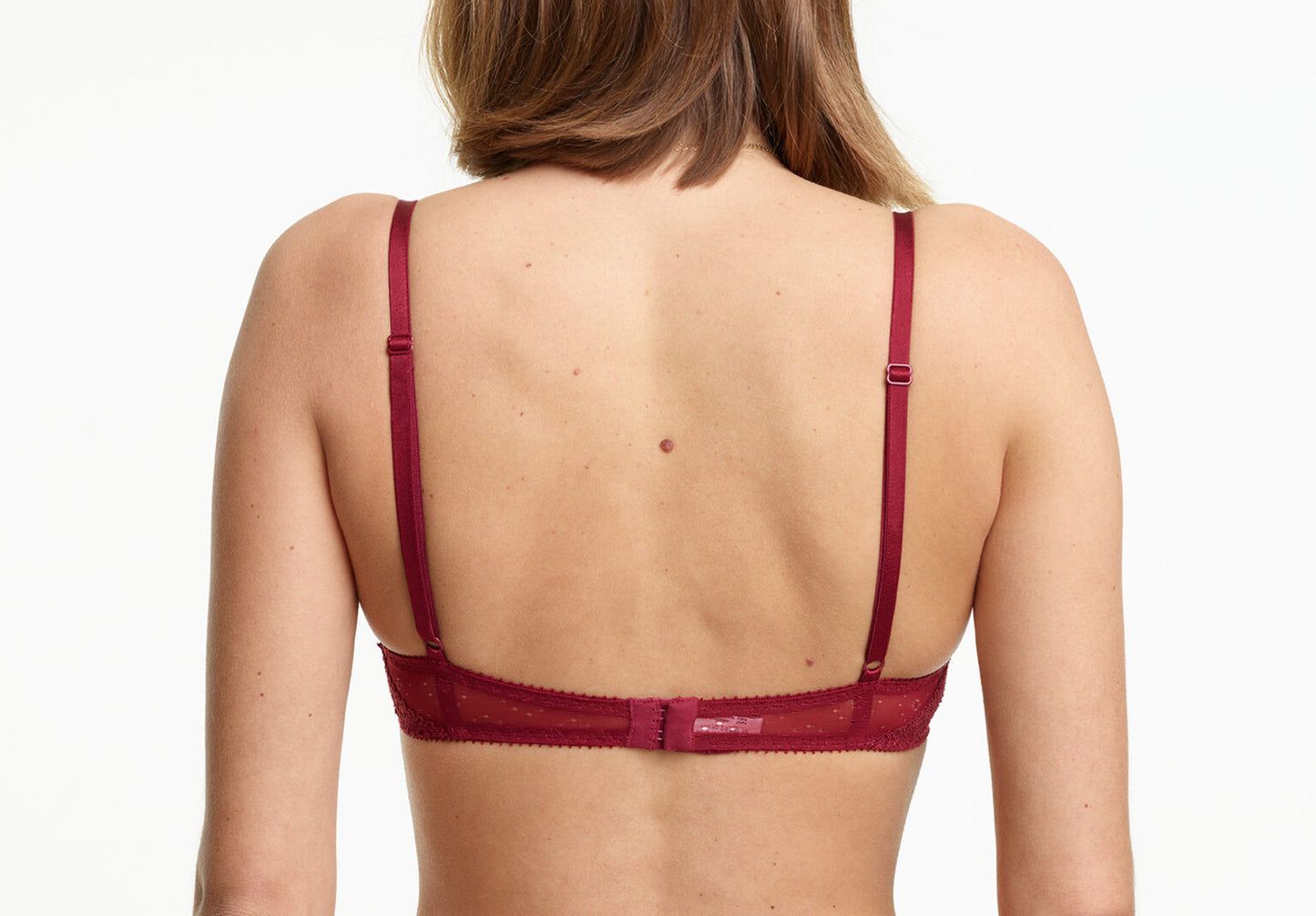 Alexandra wired bra Burgundy