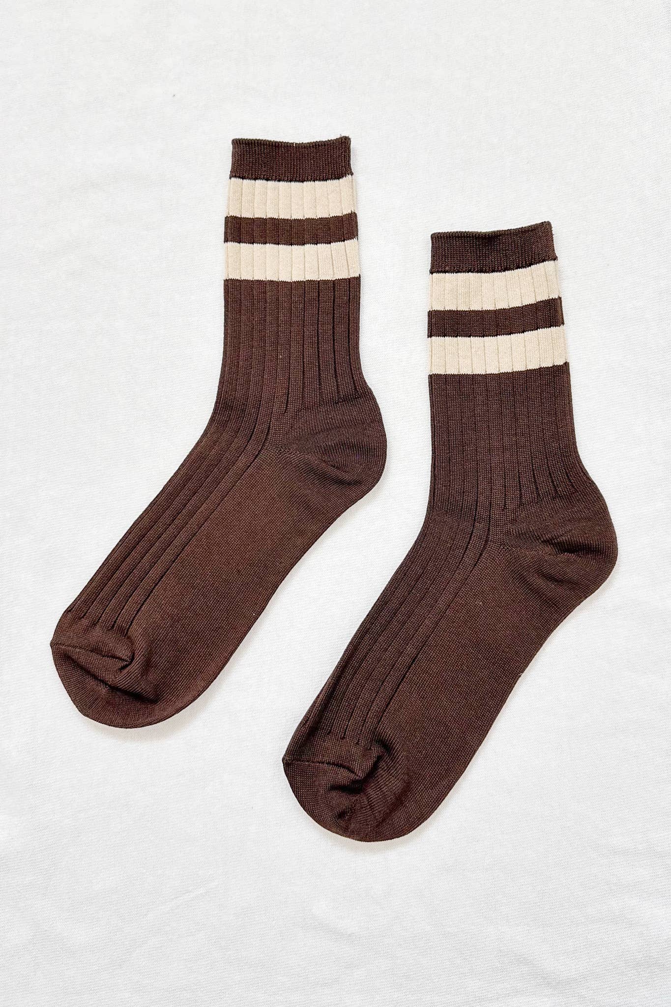 Her Socks - Varsity: Black