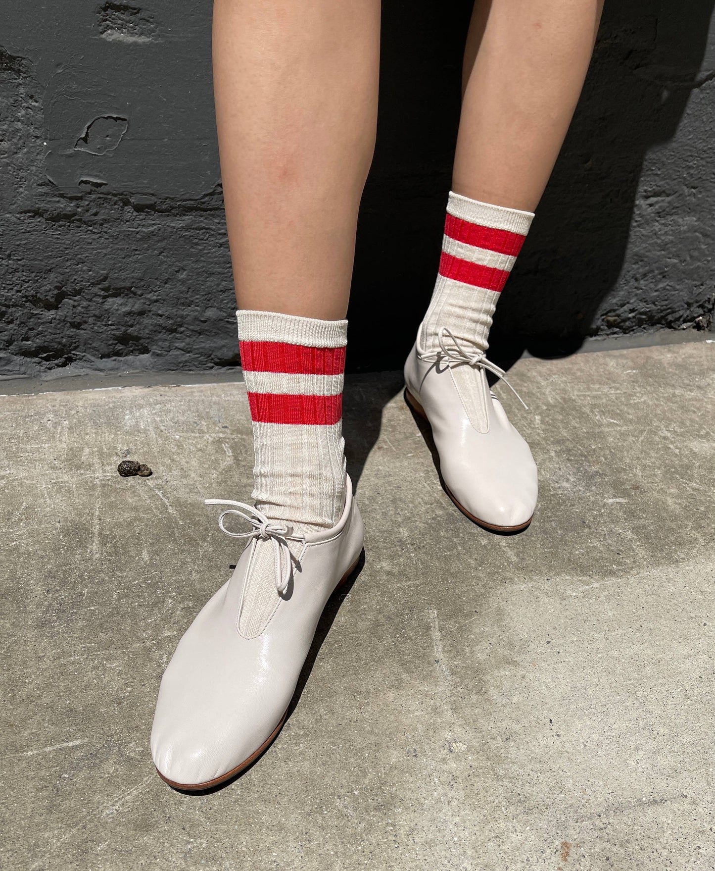 Her Socks - Varsity: Black