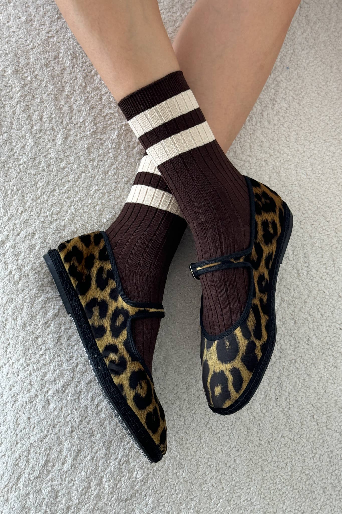 Her Socks - Varsity: Red