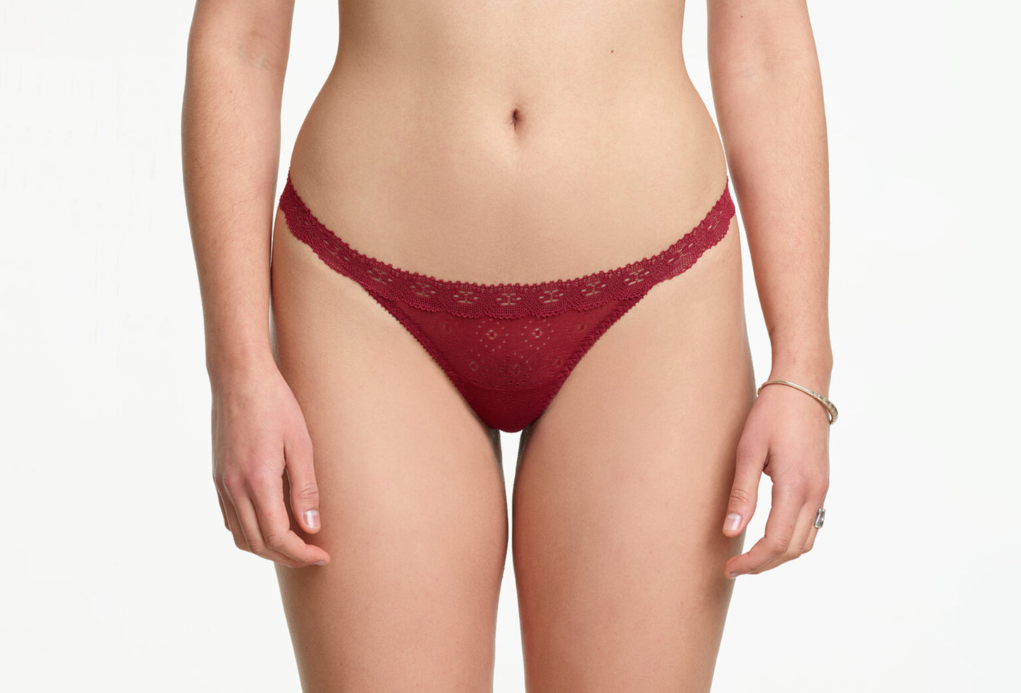 Alexandra thong Burgundy