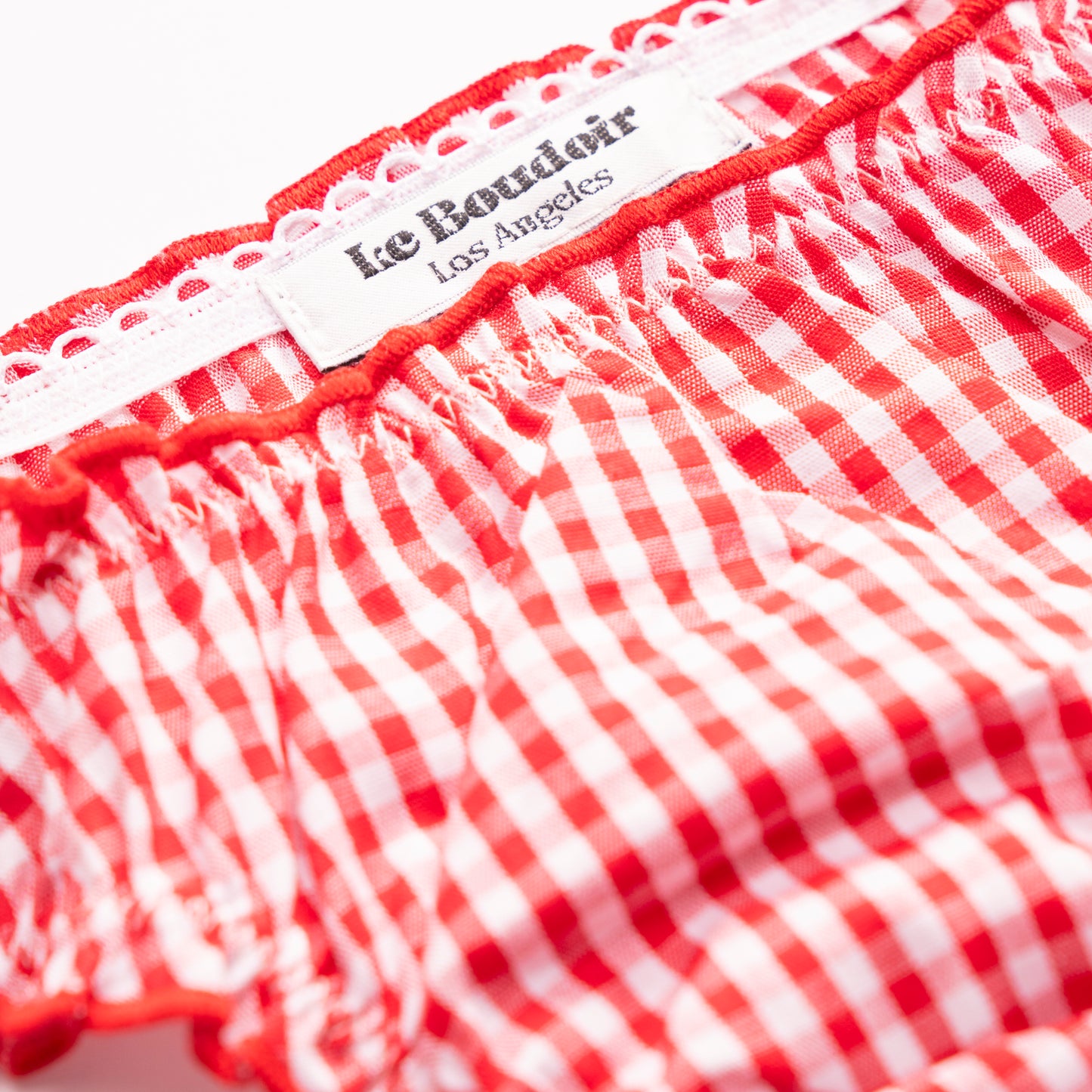 La Cécile - Red Vichy Tanga