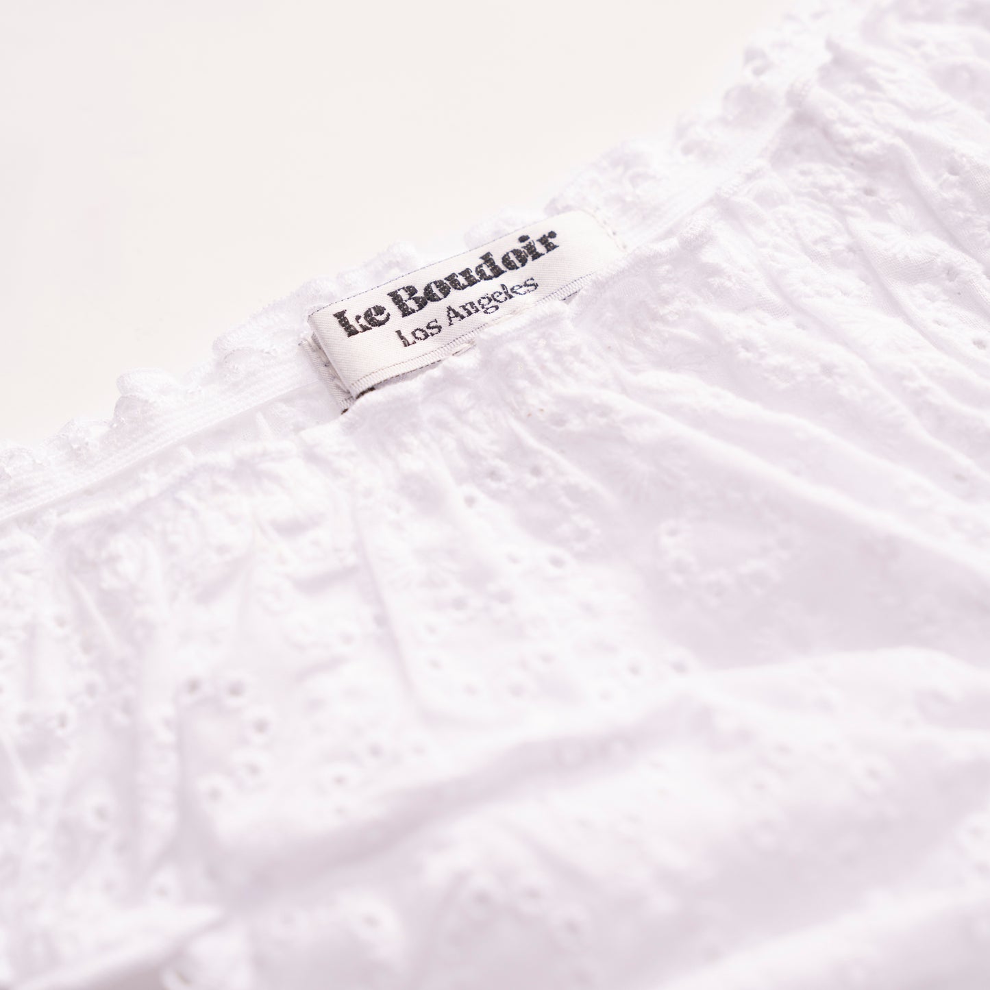 La Bonita - French Eyelet Cotton Tanga