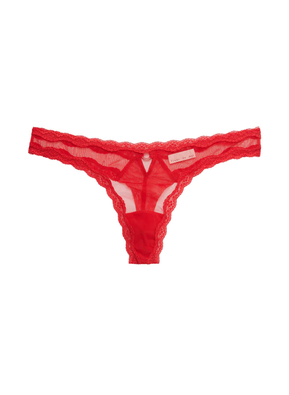 Sheer Tulle Thong