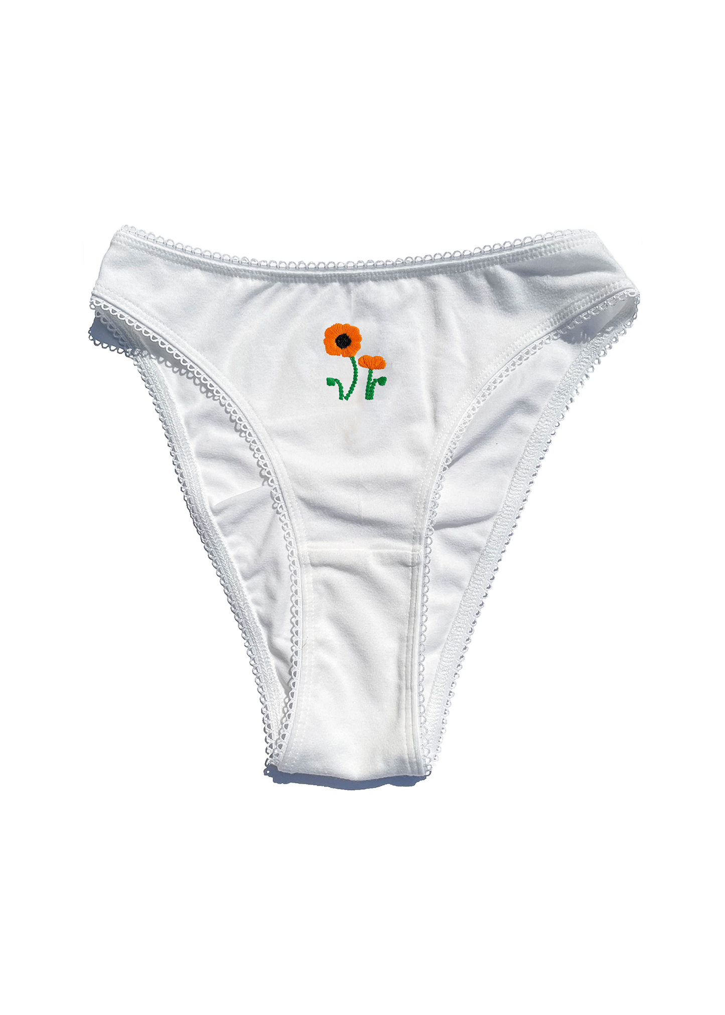 Orange Poppy Undies