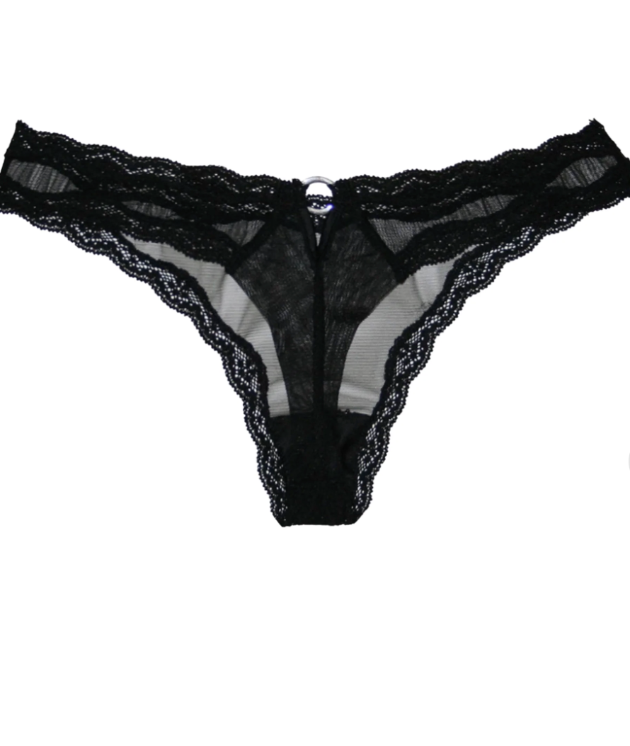 Sheer Tulle Thong