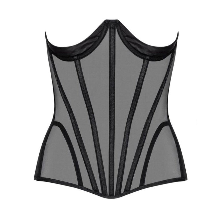 Zula Black Lace Corset