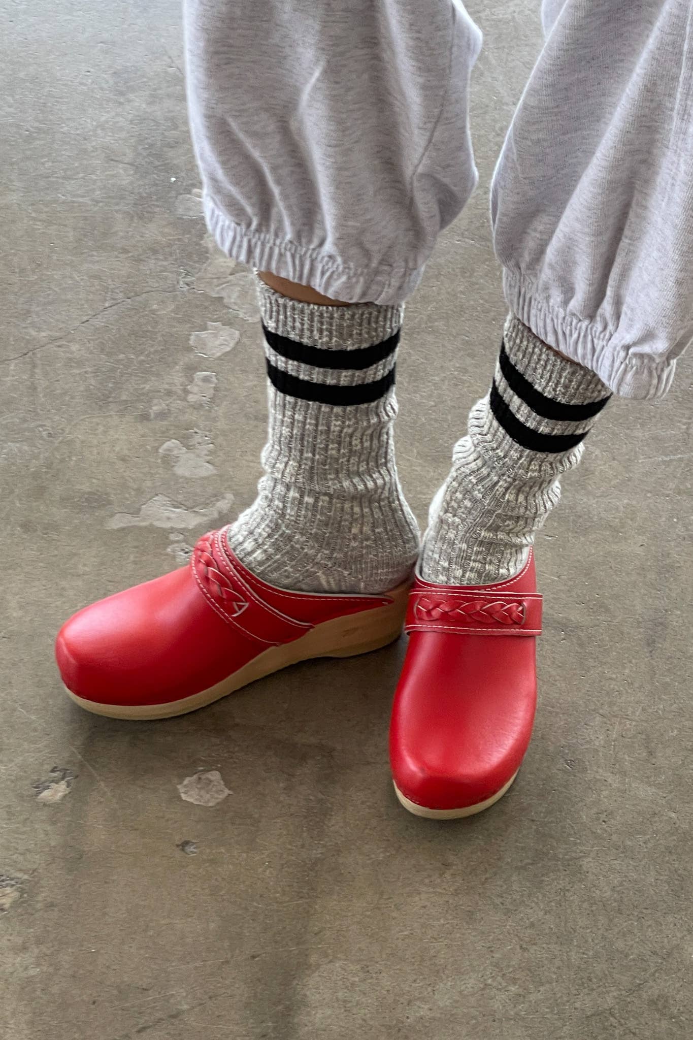 Cottage Varsity Socks: White Varsity