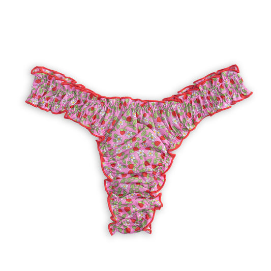 La Elisabeth - Strawberry Liberty of London Cotton Tanga