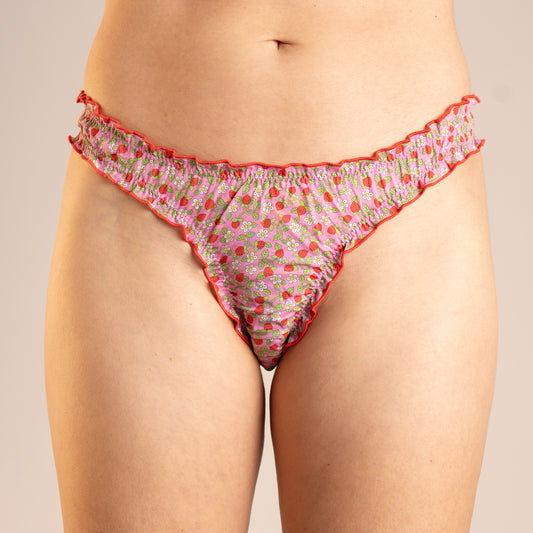 La Elisabeth - Strawberry Liberty of London Cotton Tanga