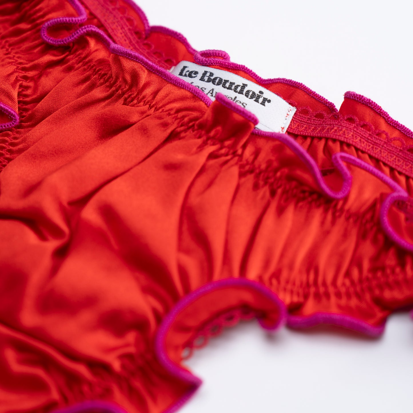 La Valentine - Red Silk Tanga