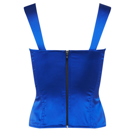 Daisy Corset Satin Navy