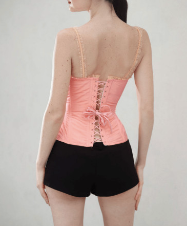 Pink corset organza CLEVES