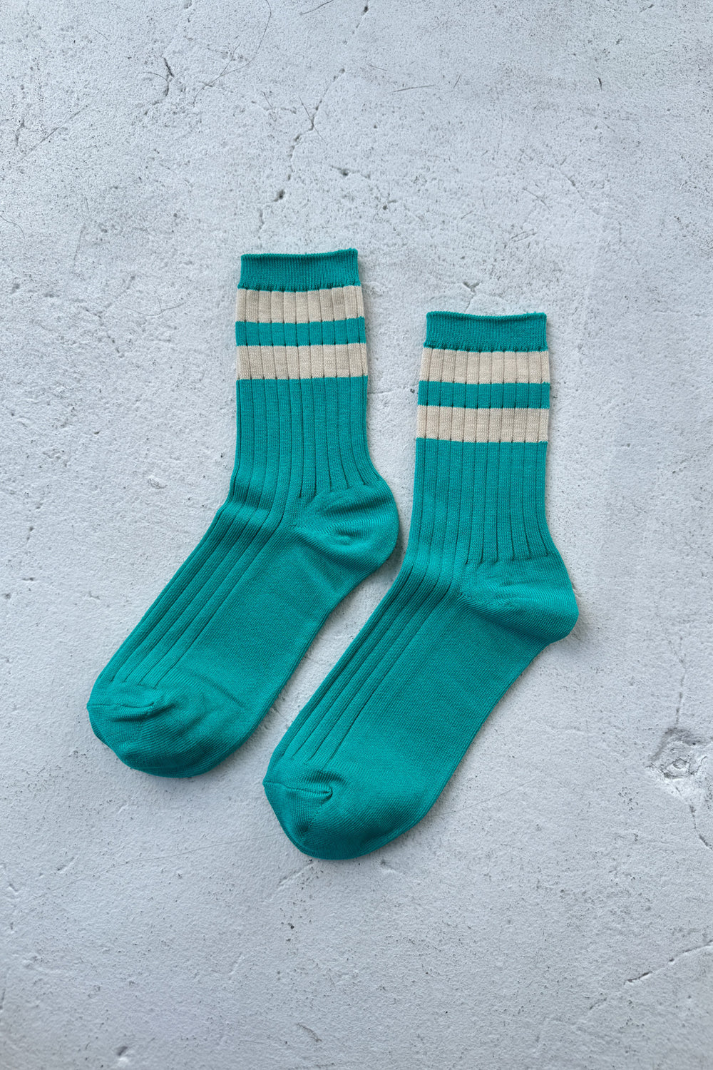 Varsity Socks Jade