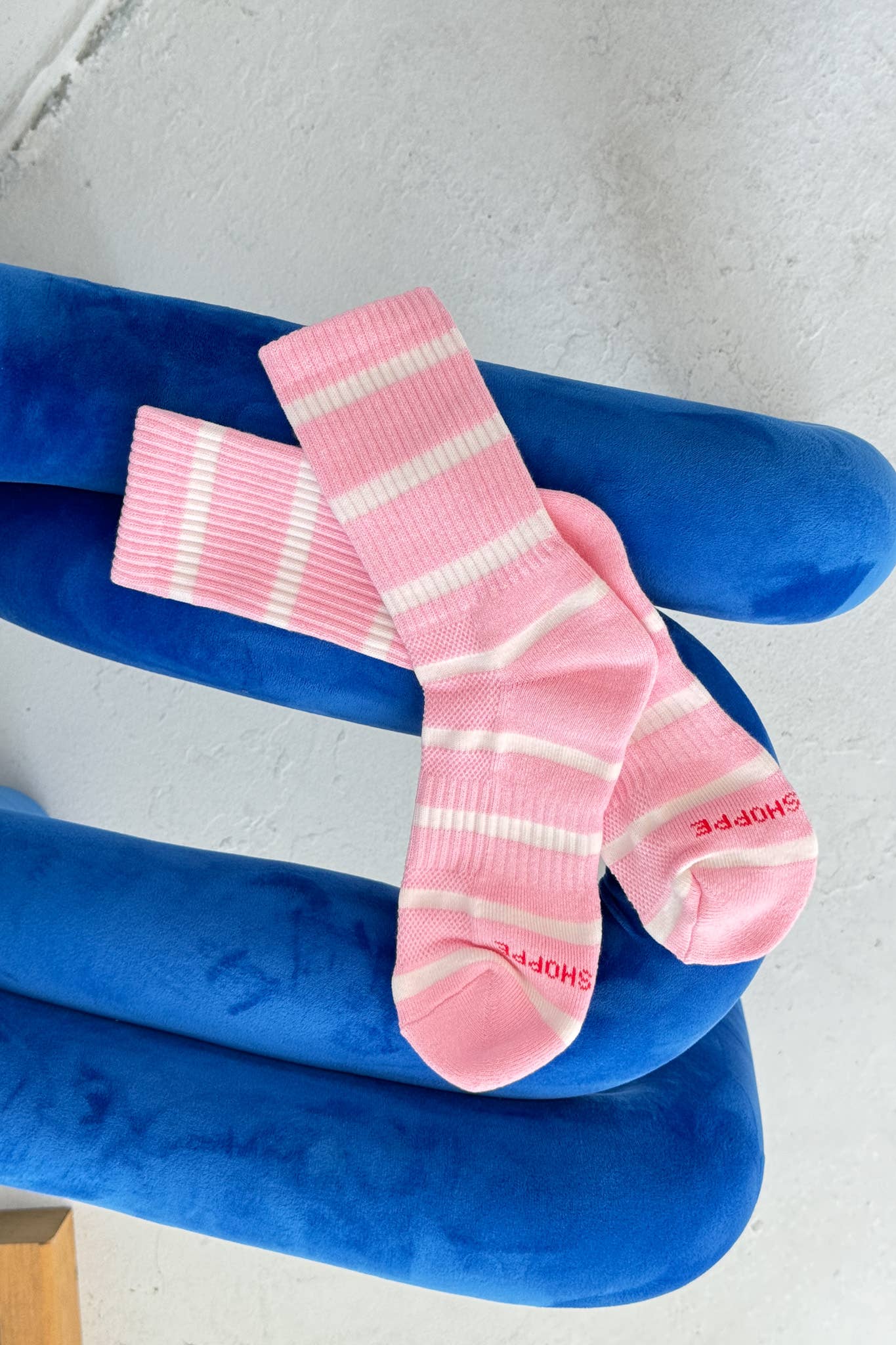 Striped Boyfriend Socks: Black Stripe