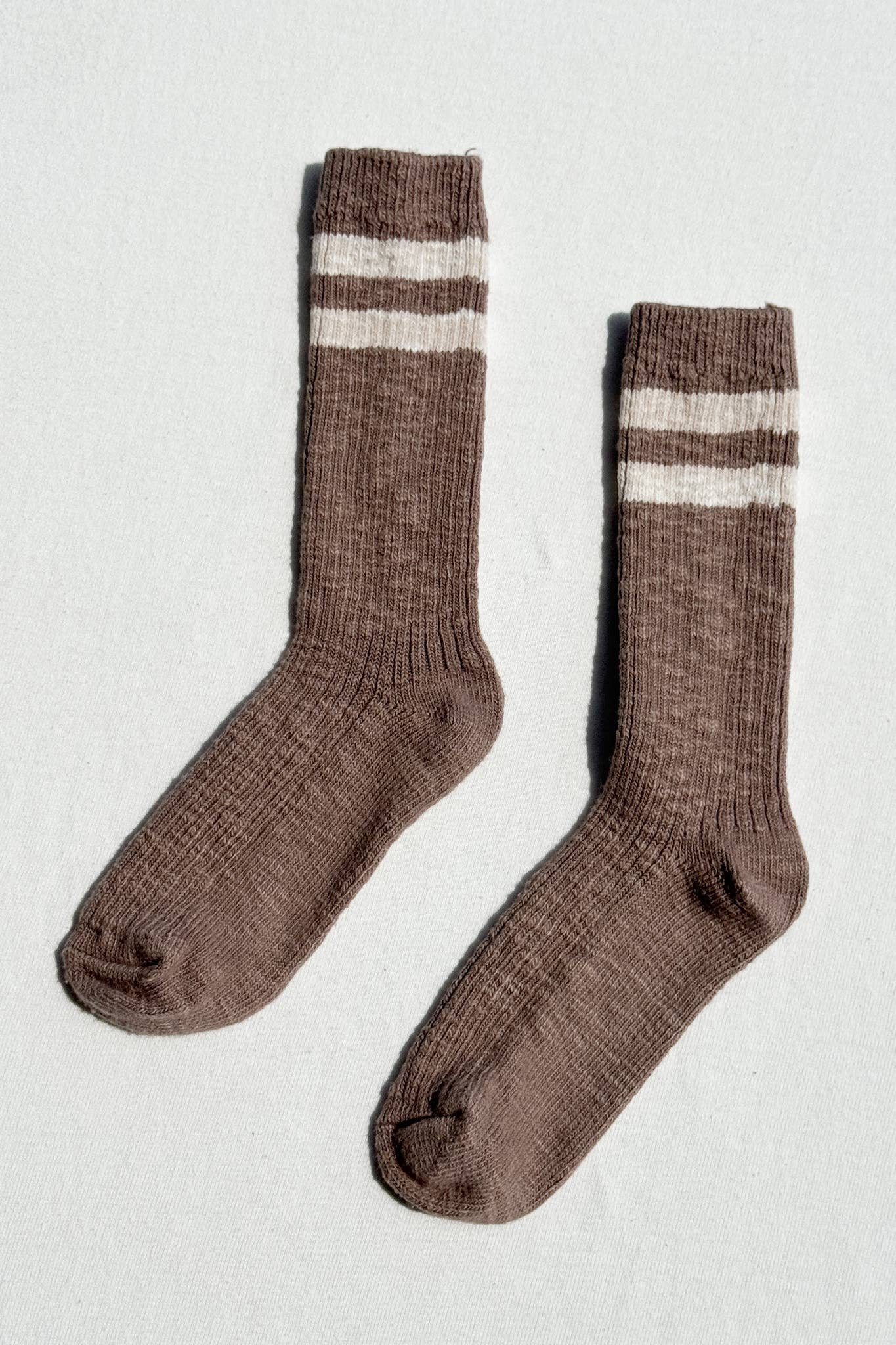Cottage Varsity Socks: White Varsity