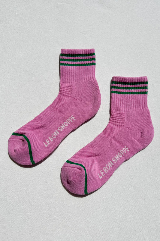 Girlfriend Socks: Rose Pink