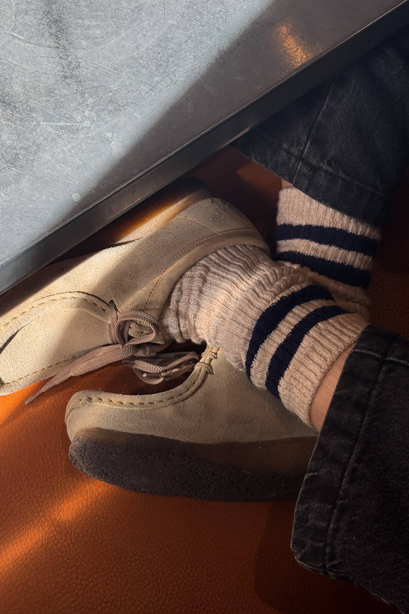 Cottage Varsity Socks: White Varsity