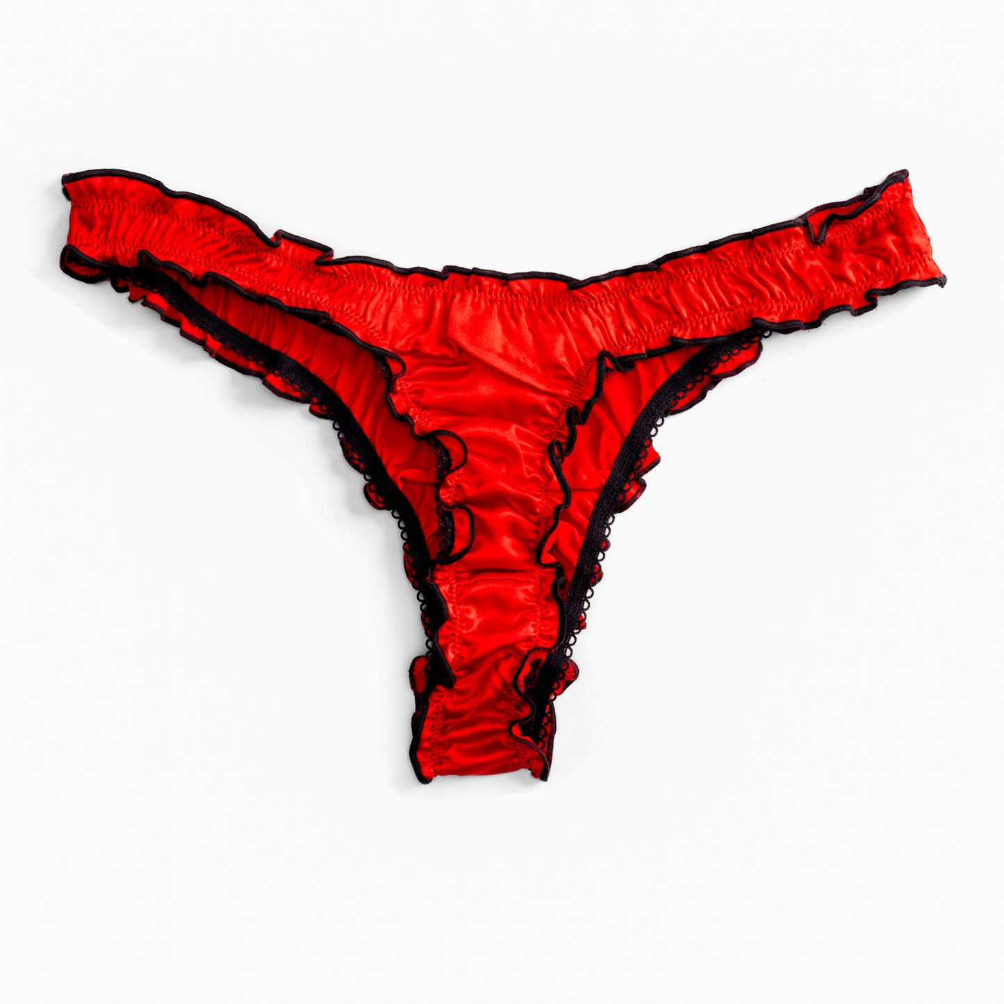 La Manuela - Red Silk Tanga