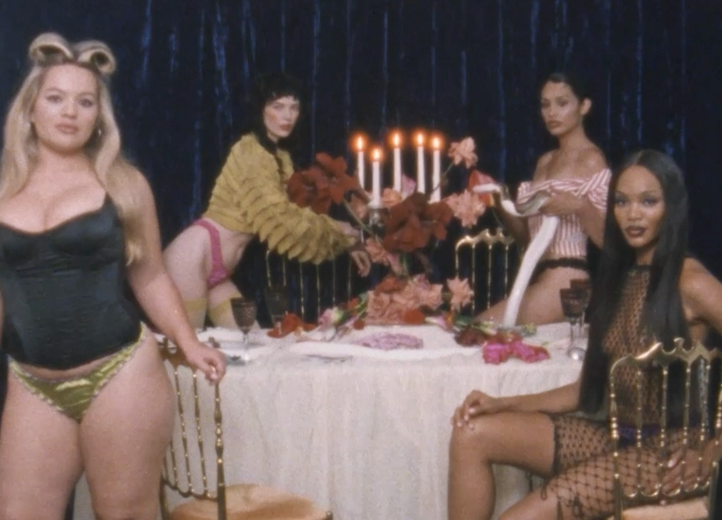 La Daphne - Pistachio and Purple Silk Tanga