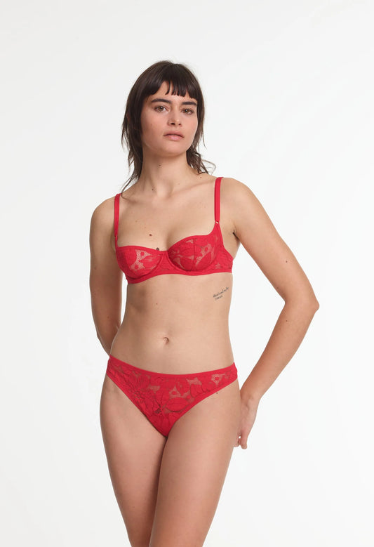 Zoe Balcony Bra Poppy